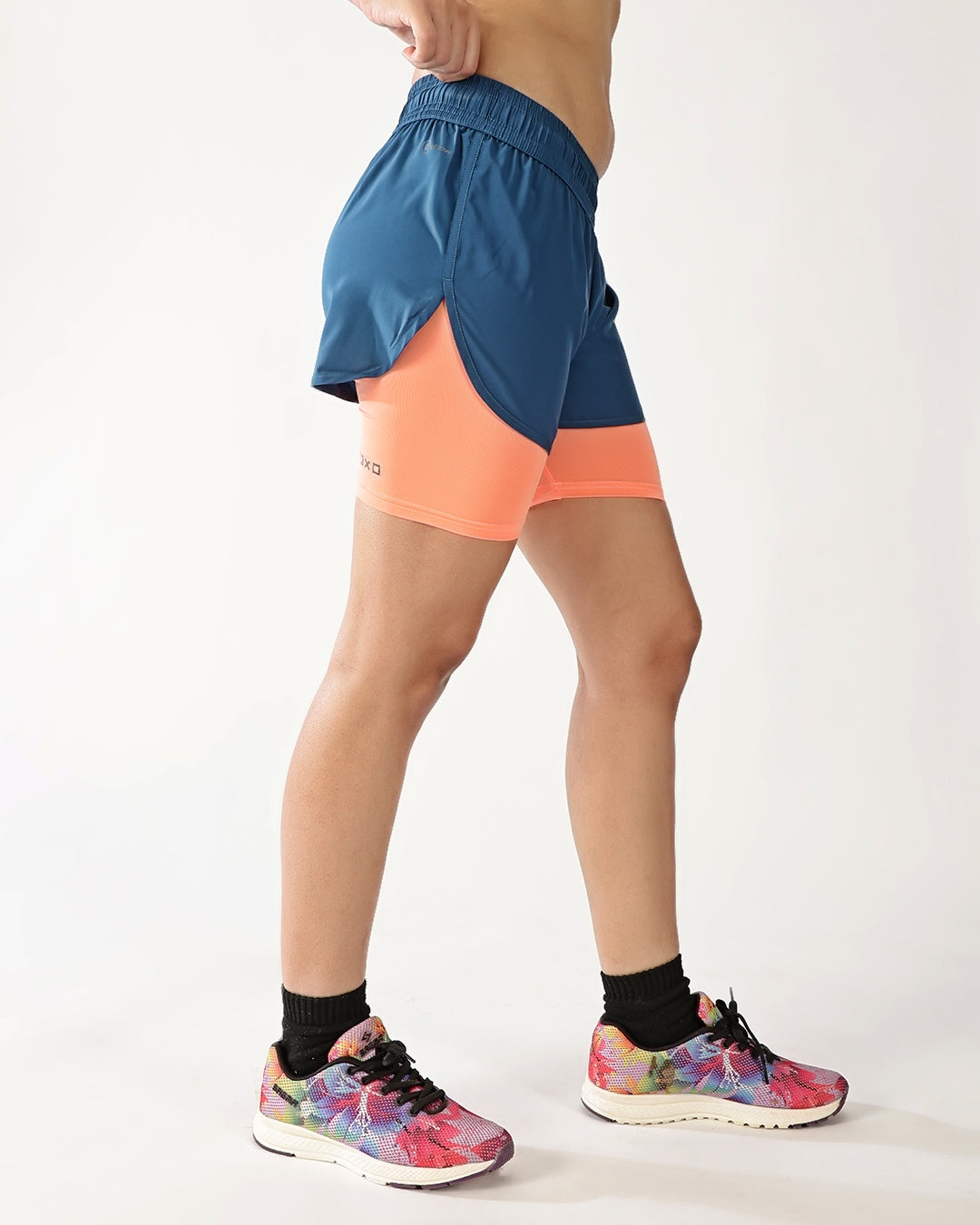 WSRT2in1003 Dark Teal & Peach