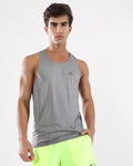 Traxen DryFlow™ Running Singlet - Grey