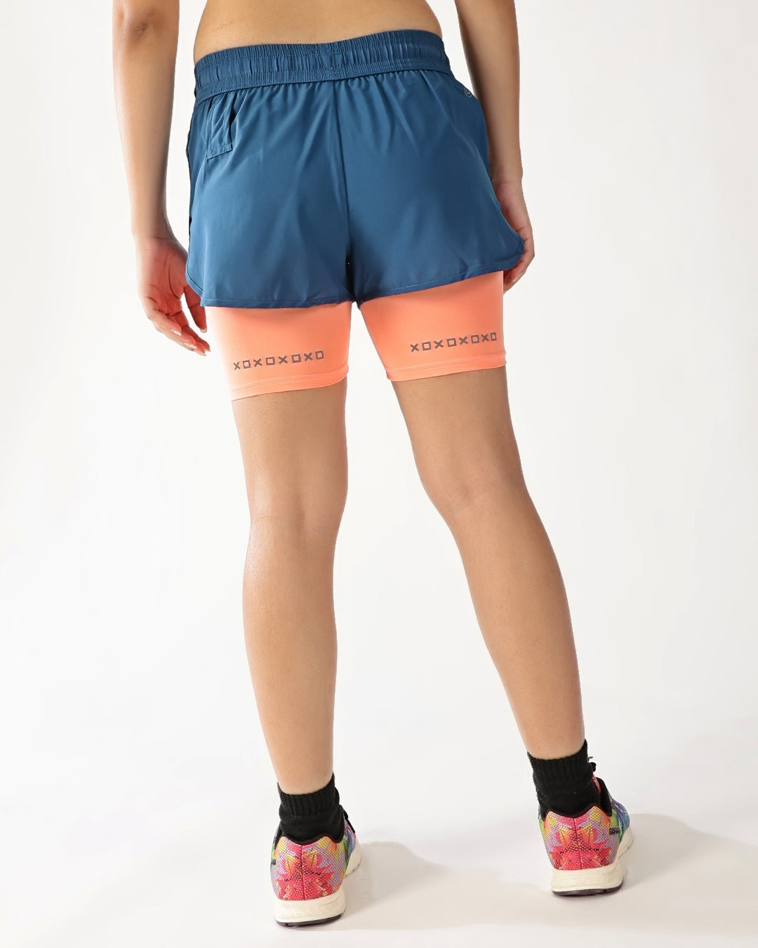 WSRT2in1003 Dark Teal & Peach